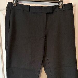Liz Claiborne dark gray classic Emma ankle length dress pants size 16 NWT